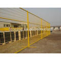 Low carbon steel wire fence for protection